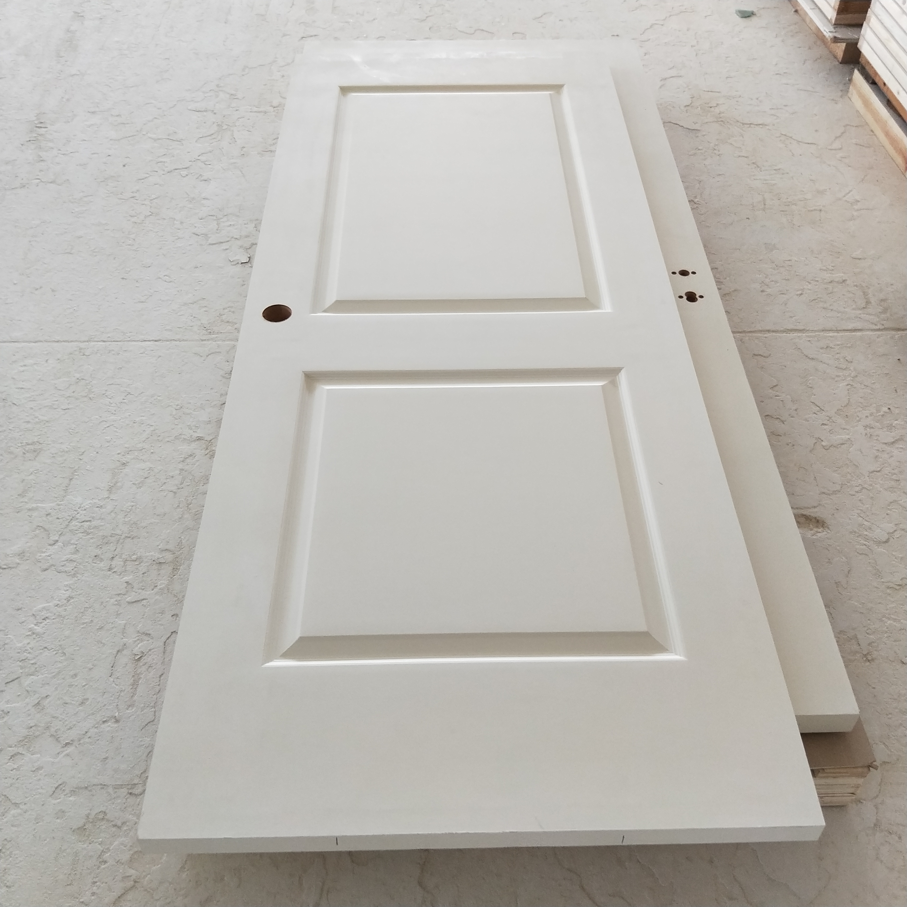 Prehung Hollow Core HDF Interior Door with Wood Texture for Room Door /Bathroom door