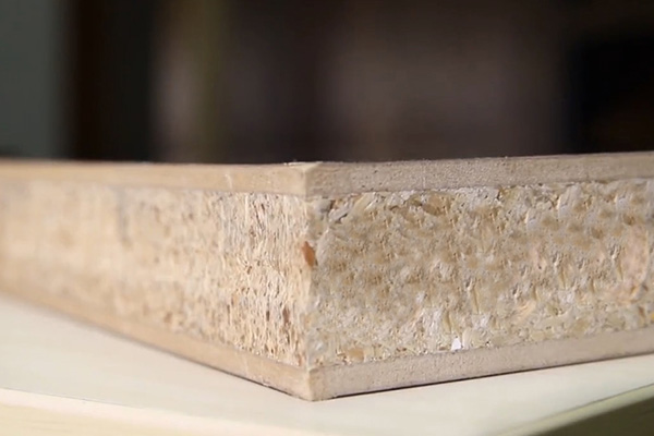 solid particle board